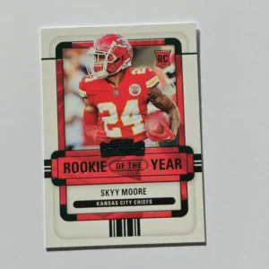Panini Contenders Football 2022 | #ROY-SMO Skyy Moore - Kansas City Chiefs | Rookie of the Year Contenders Emerald