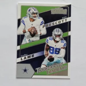 Panini Contenders Football 2022 | #TDT-DAL Dak Prescott - CeeDee Lamb - Dallas Cowboys | Touchdown Tandems