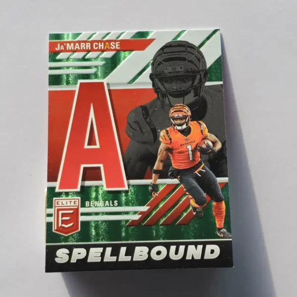 Panini Donruss Elite Football 2023 | #SB-JC3 Ja'Maar Chase - Cincinnati Bengals | Spellbound A Green