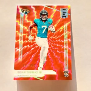 Panini Donruss Elite Football 2024 | #106 Brian Thomas Jr. - Jacksonville Jaguars | Aspirations Shimmer 840/875