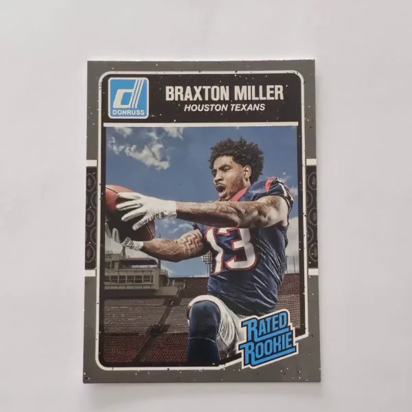 Panini Donruss Football 2016 | #353 Braxton Miller - Houston Texans | Rated Rookie
