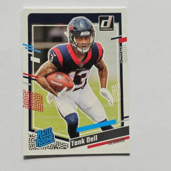 Panini Donruss Football 2021 | #341 Tank Dell - Houston Texans | Rated Rookie