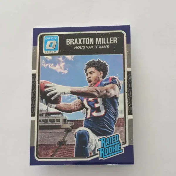 Panini Donruss Optic Football 2016 | #353 Braxton Miller - Houston Texans | Rated Rookie