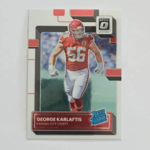 Panini Donruss Optic Football 2022 | #256 George Karlaftis - Kansas City Chiefs | Rated Rookie