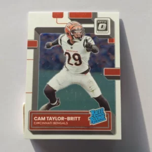 Panini Donruss Optic Football 2022 | #271 Cam Taylor-Britt - Cincinnati Bengals | Rated Rookie