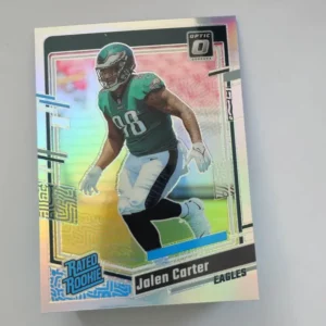 Panini Donruss Optic Football 2023 | #281 Jalen Carter - Philadelphia Eagles | Rated Rookie Silver