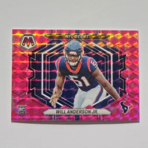 Panini Mosaic Football 2023 | #ND-19 Will Anderson Jr. - Houston Texans | NFL Debut Camo Pink Mosaic Rookie Card
