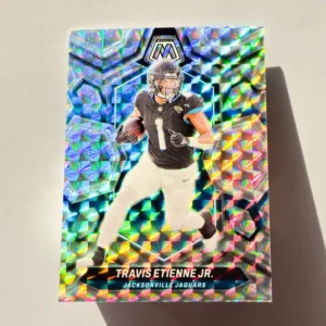 Panini Mosaic Football 2024 | #100 Travis Etienne Jr. - Jacksonville Jaguars | Silver