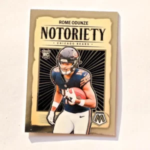 Panini Mosaic Football 2024 | #24 Rome Odunze - Chicago Bears | Notoriety Rookie Card