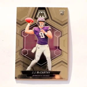 Panini Mosaic Football 2024 | #310 J.J. McCarthy - Minnesota Vikings | Rookie Card
