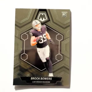 Panini Mosaic Football 2024 | #313 Brock Bowers - Las Vegas Raiders | Rookie Card