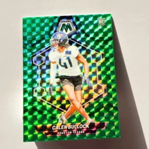 Panini Mosaic Football 2024 | #365 Calen Bullock - Houston Texans | Green Mosaic Rookie Card