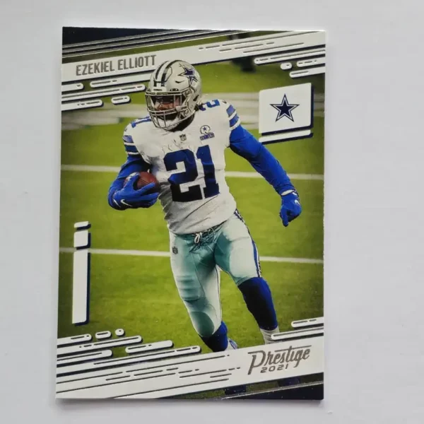 Panini Prestige Football 2021 | #10 Ezekiel Elliott - Dallas Cowboys
