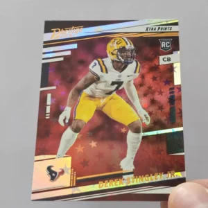 Panini Prestige Football 2022 | #324 Derek Stingley Jr. - Houston Texans | Xtra Points Astral Rookie Card