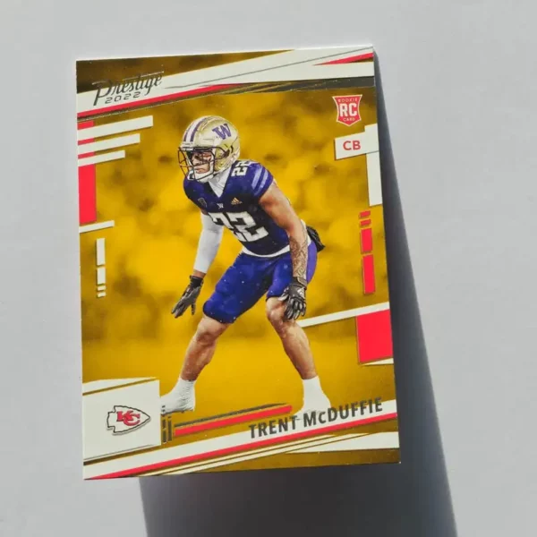 Panini Prestige Football 2022 | #334 Trent McDuffie - Kansas City Chiefs | Rookie Card