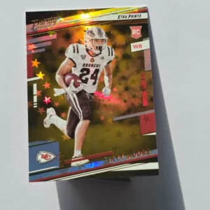Panini Prestige Football 2022 | #372 Skyy Moore - Kansas City Chiefs | Xtra Points Astral Rookie Card