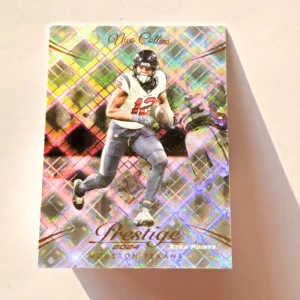 Panini Prestige Football 2024 | #118 Nico Collins - Houston Texans | Diamond Xtra Points