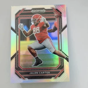Panini Prizm Draft Picks 2023 | #163 Jalen Carter - Georgia Bulldogs | Silver Rookie Card