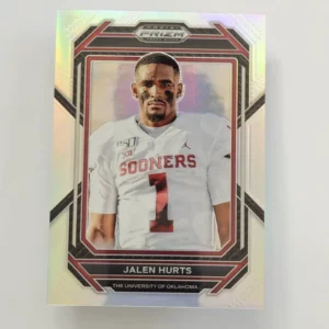 Panini Prizm Draft Picks 2023 | #45 Jalen Hurts - Oklahoma Sooners | Variations Silver