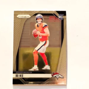 Panini Prizm Football 2024 | #309 Bo Nix - Denver Broncos | Rookie Card