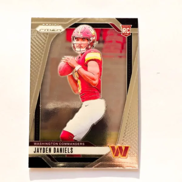 Panini Prizm Football 2024 | #347 Jayden Daniels - Washington Commanders | Rookie Card