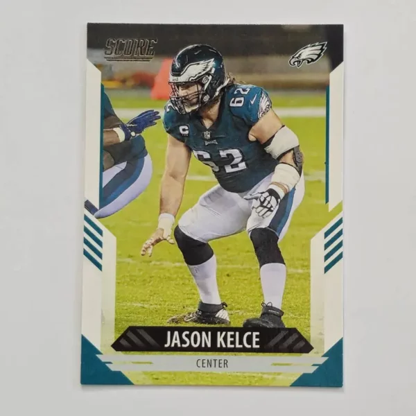 Panini Score Football 2021 | #78 Jason Kelce - Philadelphia Eagles