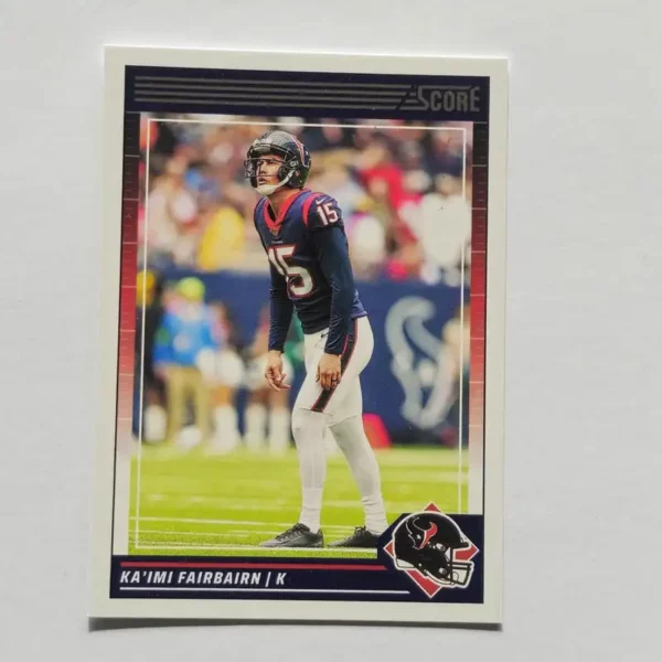 Panini Score Football 2024 | #115 Ka'imi Fairbairn - Houston Texans