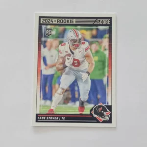 Panini Score Football 2024 | #353 Cade Stover - Houston Texans | Rookie Card