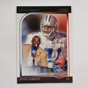 Panini Score Football 2024 | #5 Deion Sanders - Dallas Cowboys | Men of Canton