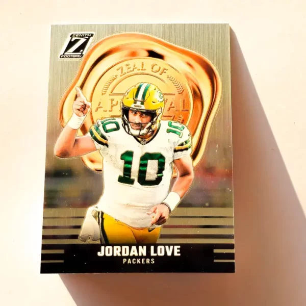 Panini Zenith Football 2023 | #9 Jordan Love - Green Bay Packers | Zeal of Approval