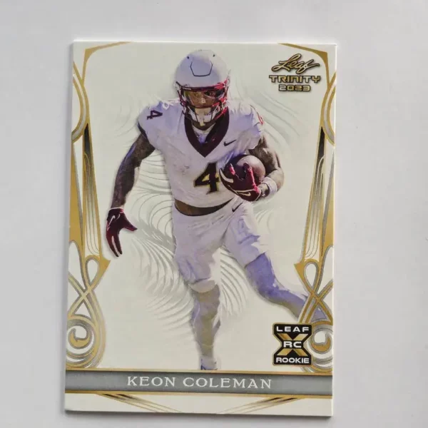 Leaf Trinity Football 2023 | #99 Keon Coleman - Florida State Seminoles | Rookie Card