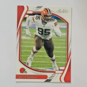 Panini Absolute Football 2021 | #48 Myles Garrett - Cleveland Browns