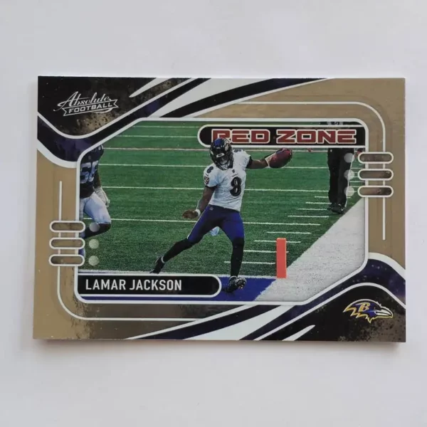 Panini Absolute Football 2021 | #RZ20 Lamar Jackson - Baltimore Ravens | Red Zone