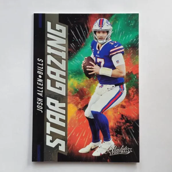 Panini Absolute Football 2021 | #SG4 Josh Allen - Buffalo Bills | Star Gazing