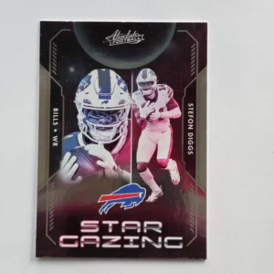 Panini Absolute Football 2023 | SG-17 Stefon Diggs - Buffalo Bills | Star Gazing