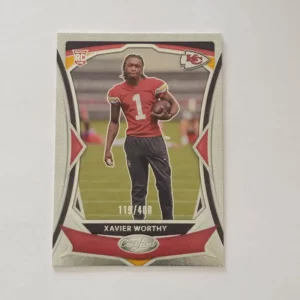 Panini Certified Football 2024 | #120 Xavier Worthy - Kansas City Chiefs | Rookie Card 119/400