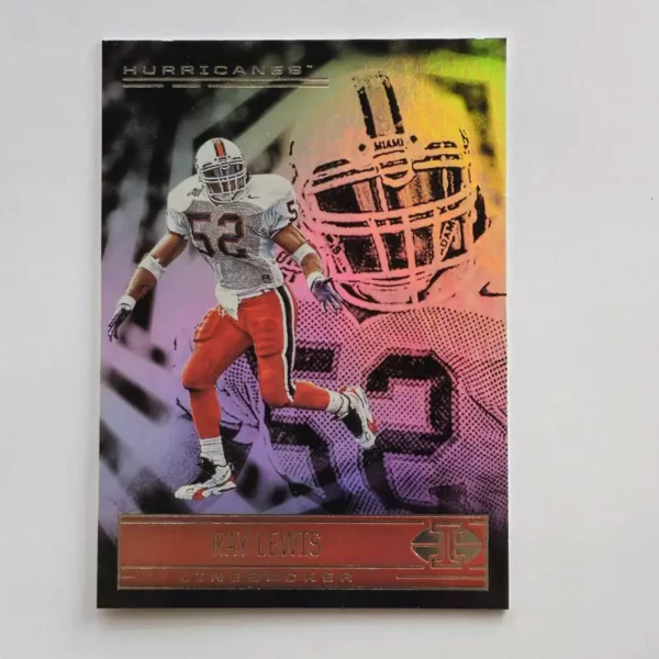 Panini Chronicles Draft Picks Football 2022 | #13 Ray Lewis - Miami Hurricanes | Illusions