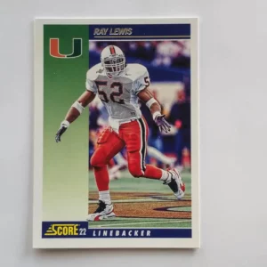 Panini Chronicles Draft Picks Football 2022 | #15 Ray Lewis - Miami Hurricanes | Score