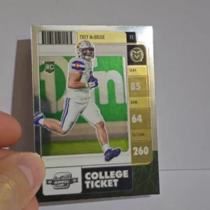 Panini Chronicles Draft Picks Football 2022 | #15 Trey McBride - Colorado State Rams | Contenders Optic Rookie Card