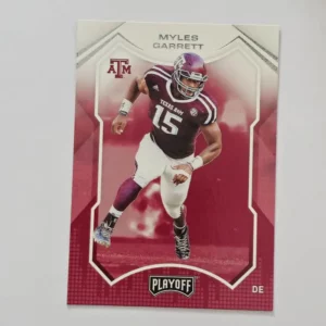 Panini Chronicles Draft Picks Football 2022 | #21 Myles Garrett - Texan A&M | Playoff