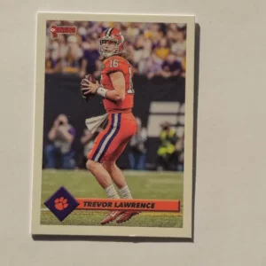 Panini Chronicles Draft Picks Football 2023 | #1 Trevor Lawrence - Clemson University Tigers | Donruss