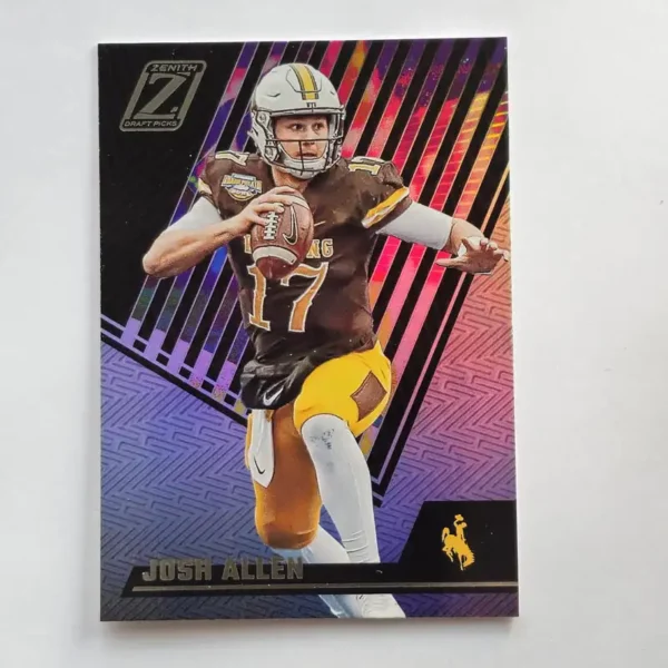 Panini Chronicles Draft Picks Football 2023 | #16 Josh Allen - Wyoming Cowboys | Zenith