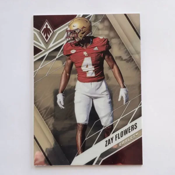Panini Chronicles Draft Picks Football 2023 | #18 Zay Flowers - Boston College Eagles | Phoenix Rookie Card
