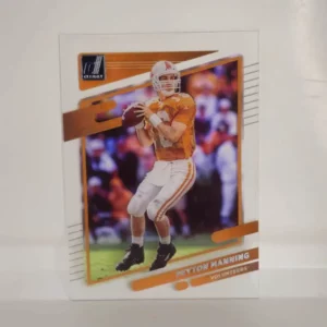 Panini Chronicles Draft Picks Football 2023 | #19 Peyton Manning - Tennessee Volunteer | Clearly Donruss
