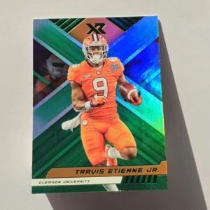 Panini Chronicles Draft Picks Football 2023 | #19 Travis Etienne Jr. - Clemson University Tigers | XR Green