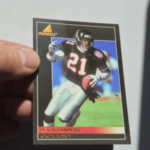 Panini Chronicles Football 2021 | #17 Deion Sanders - Atlanta Falcons | Pinnacle