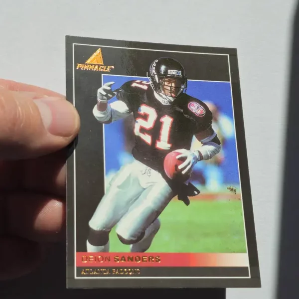 Panini Chronicles Football 2021 | #17 Deion Sanders - Atlanta Falcons | Pinnacle