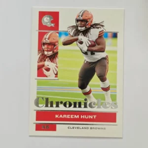 Panini Chronicles Football 2021 | #24 Kareem Hunt - Cleveland Browns