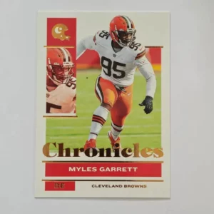 Panini Chronicles Football 2021 | #25 Myles Garrett - Cleveland Browns | Bronze