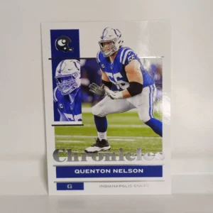 Panini Chronicles Football 2021 | #43 Quenton Nelson - Indianapolis Colts